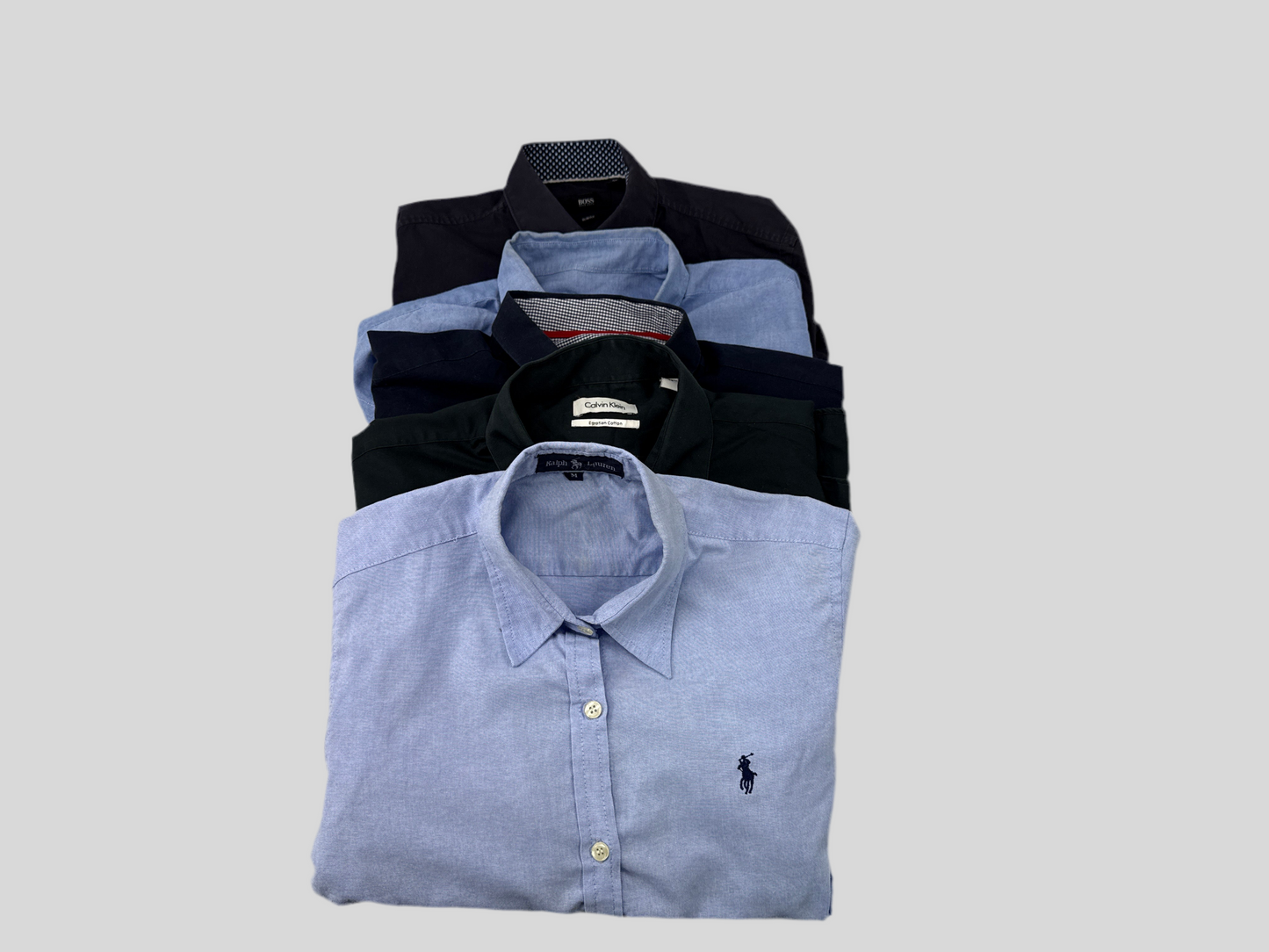 25x A/B brand mix overhemden