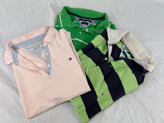 10x Tommy Hilfiger polo’s graad A