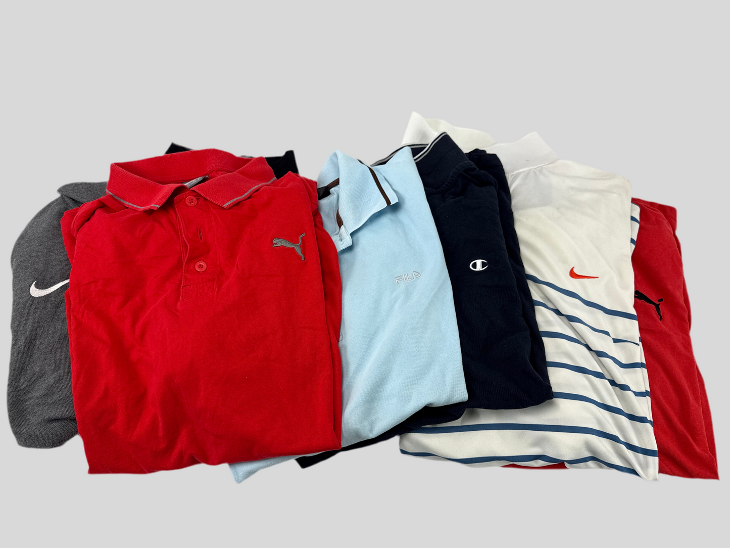 20x sport polo t-shirts mix graad A Nike Adidas Puma